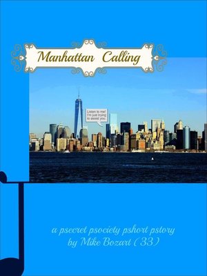 cover image of Manhattan Calling